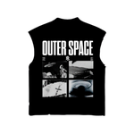 OUTER SPACE CUT OFF T-SHIRT (BLACK)